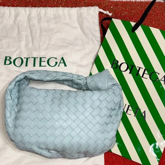 Bottega Veneta Light Blue Teen Jodie - Picture 5 of 5